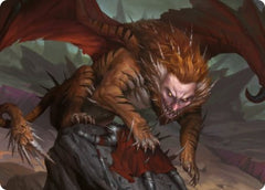 Manticore Art Card [Dungeons & Dragons: Adventures in the Forgotten Realms Art Series] | Good Games Morley