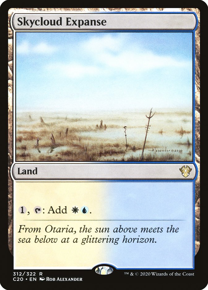 Skycloud Expanse [Commander 2020] | Good Games Morley
