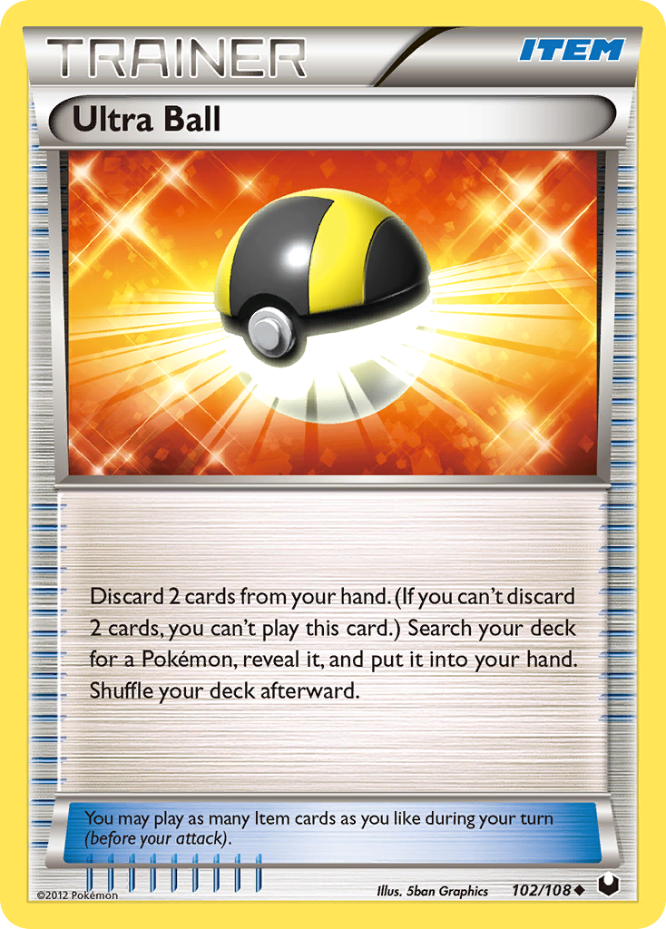 Ultra Ball (102/108) [Black & White: Dark Explorers] | Good Games Morley