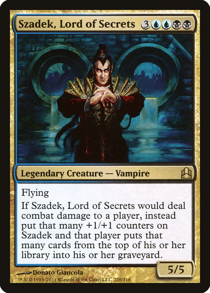 Szadek, Lord of Secrets [Commander 2011] | Good Games Morley