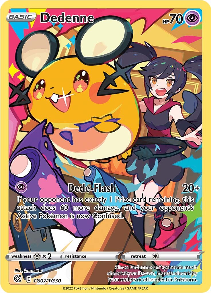 Dedenne (TG07/TG30) [Sword & Shield: Brilliant Stars] | Good Games Morley