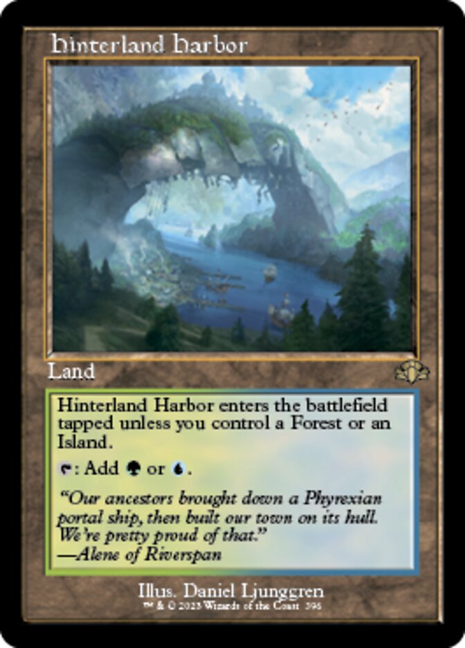 Hinterland Harbor (Retro) [Dominaria Remastered] | Good Games Morley