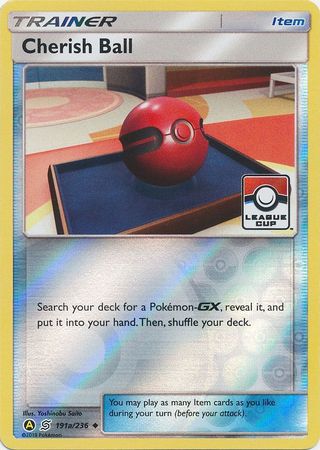Cherish Ball (191a/236) (League Promo) [Sun & Moon: Unified Minds] | Good Games Morley