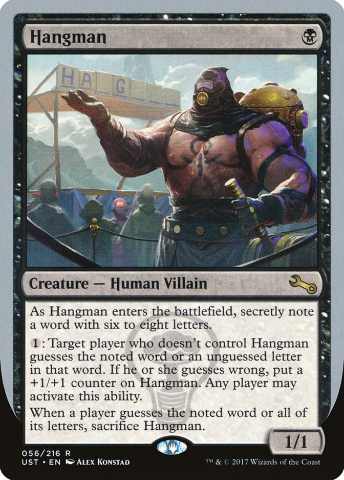 Hangman [Unstable] | Good Games Morley