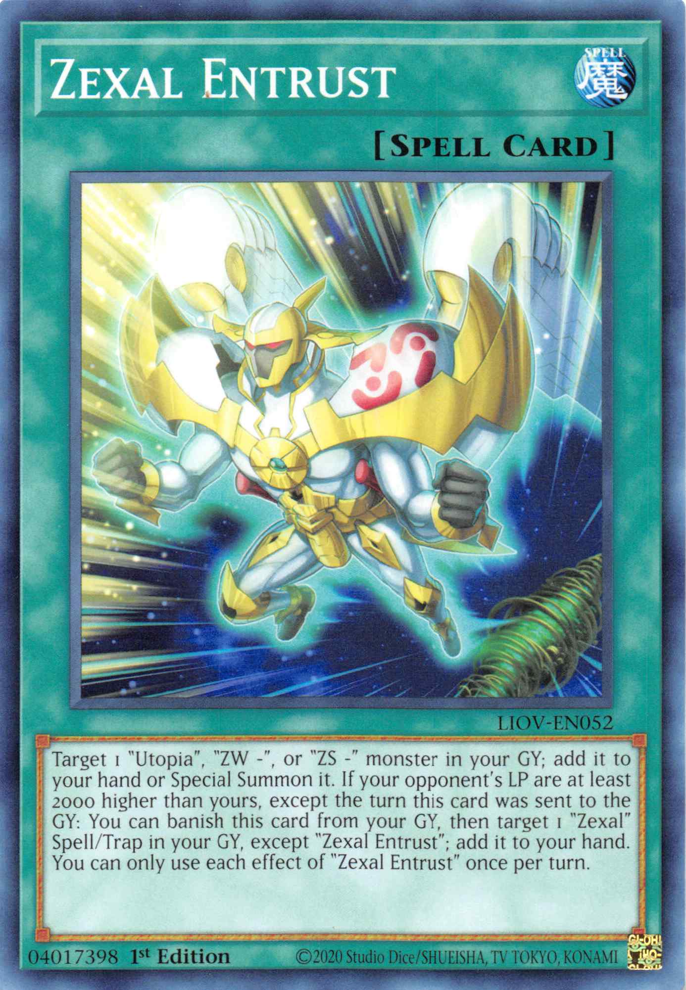 Zexal Entrust [LIOV-EN052] Common | Good Games Morley