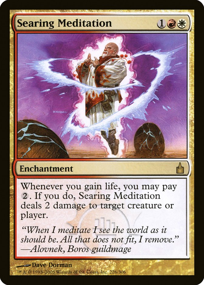 Searing Meditation [Ravnica: City of Guilds] | Good Games Morley