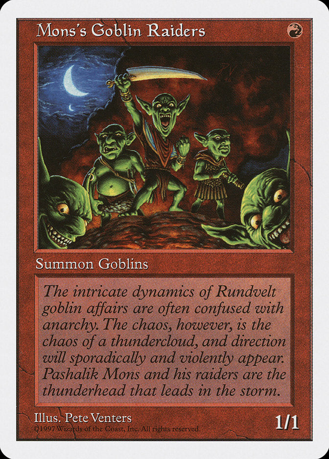 Mons's Goblin Raiders [Fifth Edition] | Good Games Morley