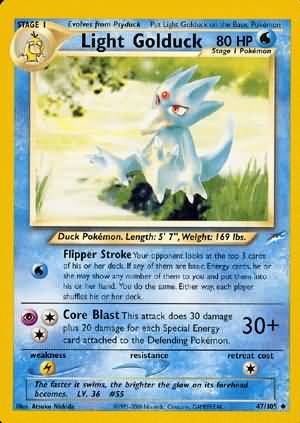 Light Golduck (47/105) [Neo Destiny Unlimited] | Good Games Morley