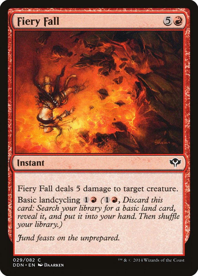Fiery Fall [Duel Decks: Speed vs. Cunning] | Good Games Morley