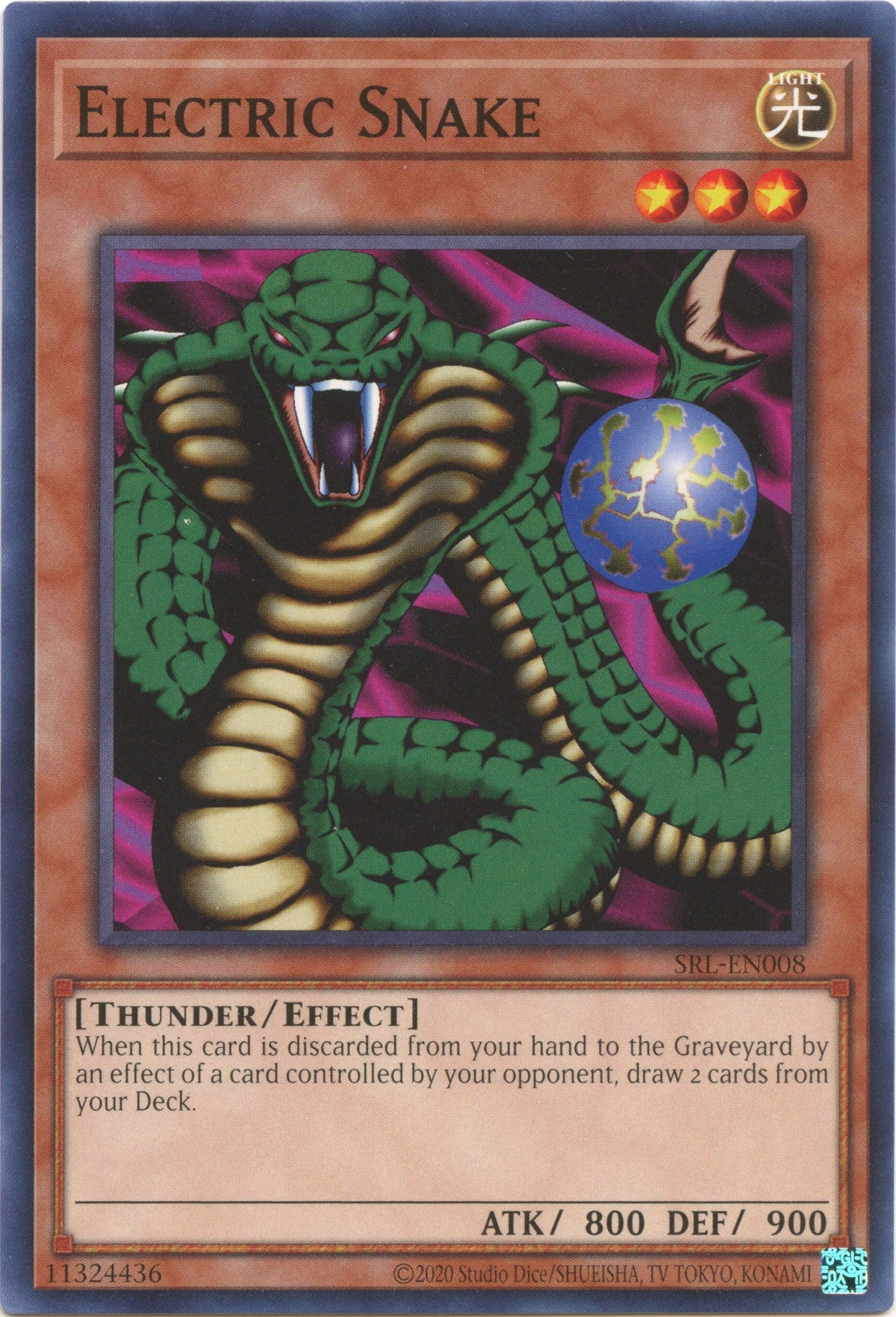 Electric Snake (25th Anniversary) [SRL-EN008] Common | Good Games Morley