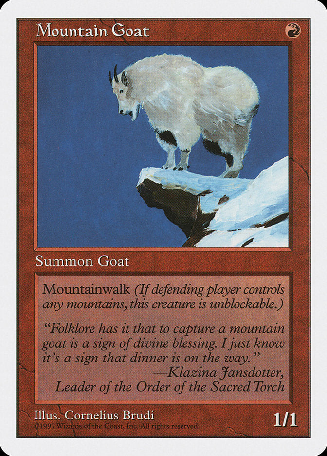 Mountain Goat [Fifth Edition] | Good Games Morley