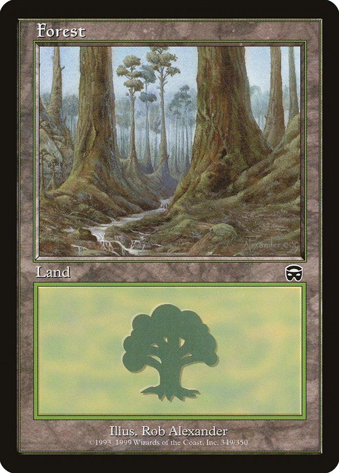 Forest (349) [Mercadian Masques] | Good Games Morley