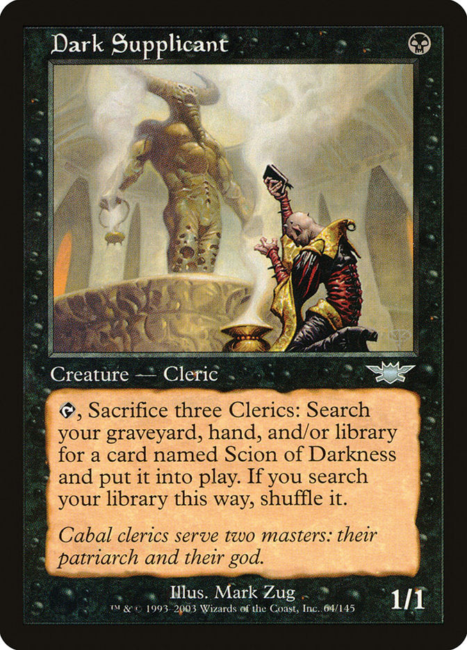 Dark Supplicant [Legions] | Good Games Morley