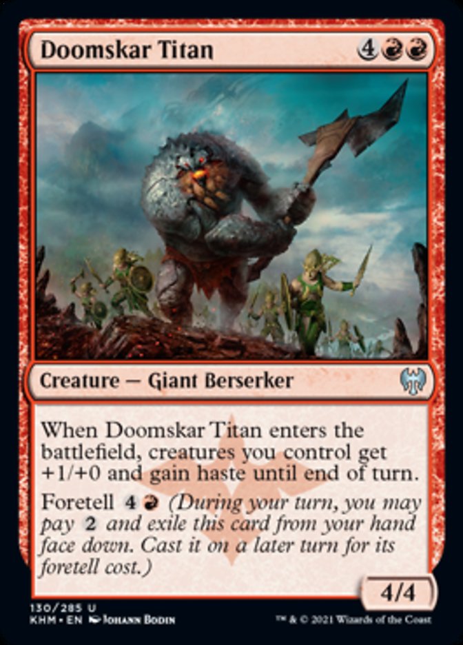 Doomskar Titan [Kaldheim] | Good Games Morley