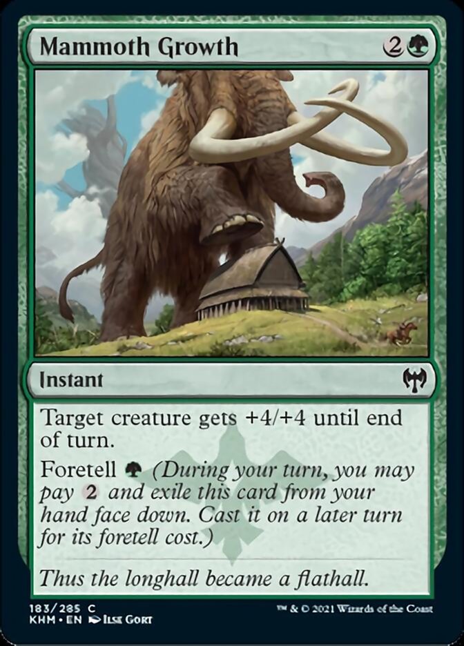 Mammoth Growth [Kaldheim] | Good Games Morley
