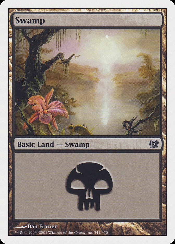 Swamp (341) [Ninth Edition] | Good Games Morley