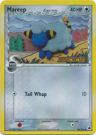 Mareep (54/101) (Delta Species) (Stamped) [EX: Dragon Frontiers] | Good Games Morley