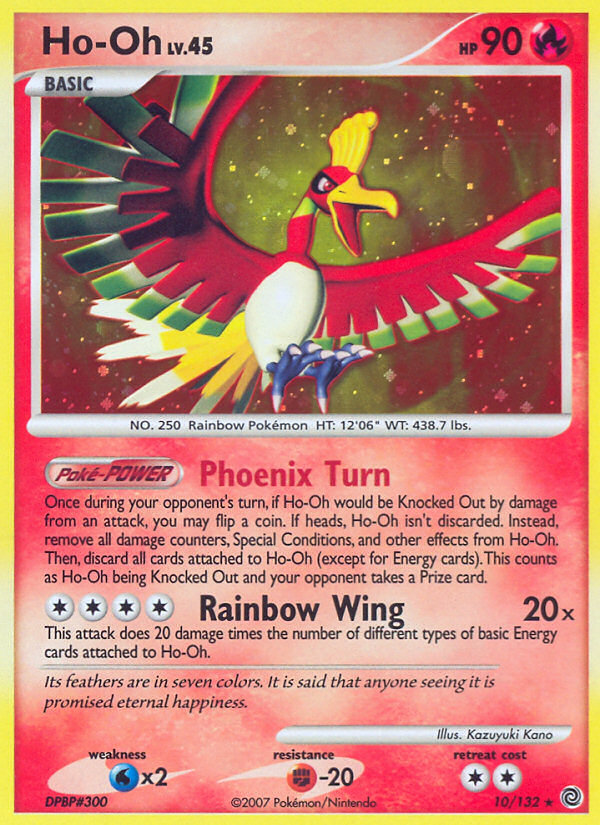 Ho-Oh (10/132) [Diamond & Pearl: Secret Wonders] | Good Games Morley