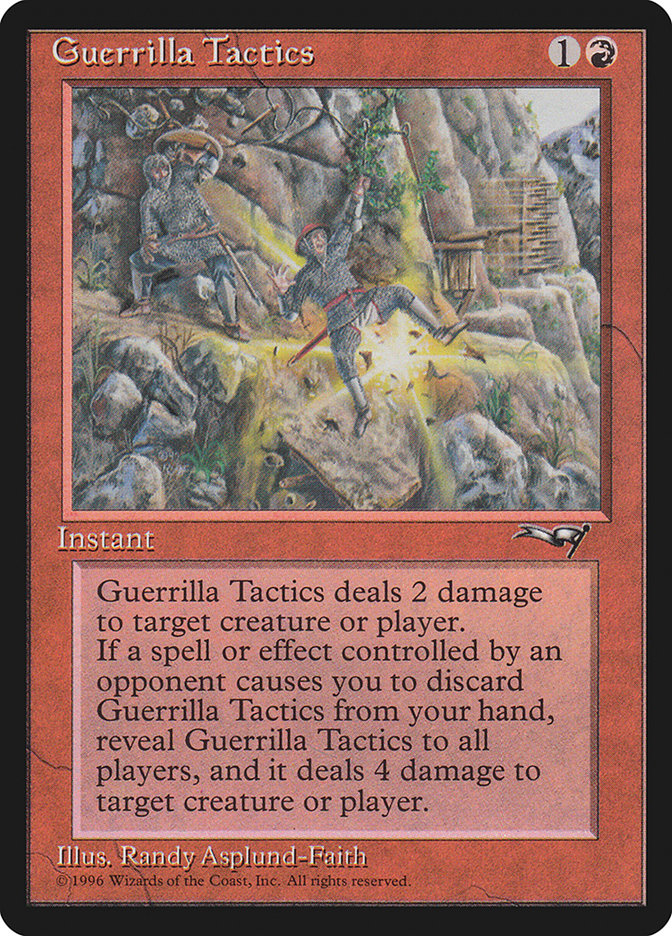 Guerrilla Tactics (Falling) [Alliances] | Good Games Morley