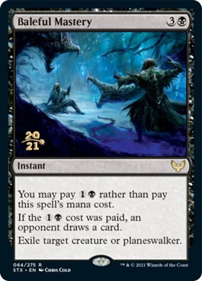 Baleful Mastery [Strixhaven: School of Mages Prerelease Promos] | Good Games Morley