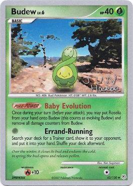 Budew (43/130) (Flyvees - Jun Hasebe) [World Championships 2007] | Good Games Morley