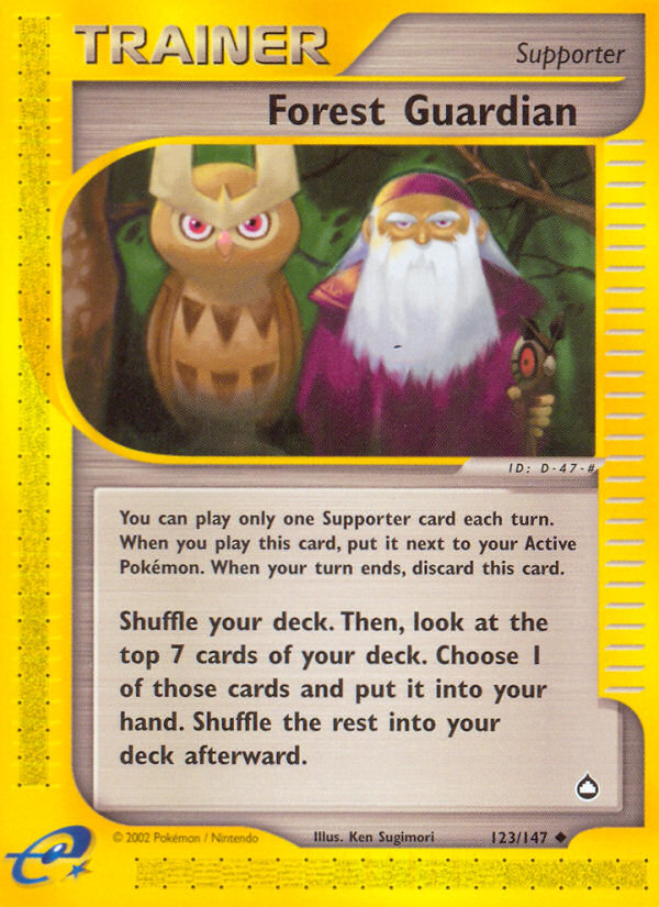 Forest Guardian (123/147) [Aquapolis] | Good Games Morley