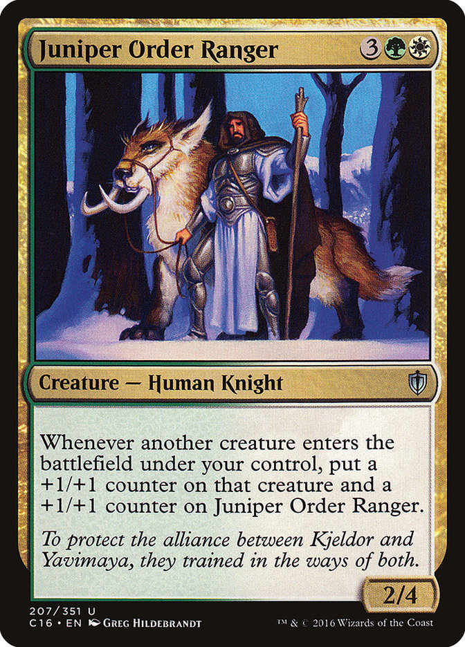 Juniper Order Ranger [Commander 2016] | Good Games Morley