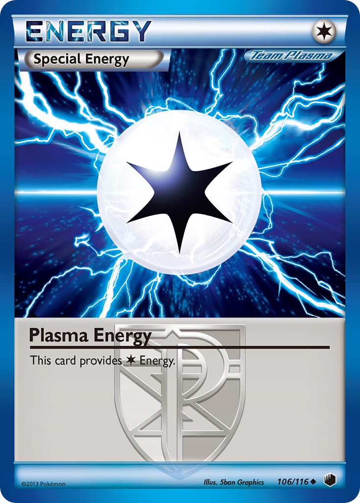 Plasma Energy (106/116) [Black & White: Plasma Freeze] | Good Games Morley