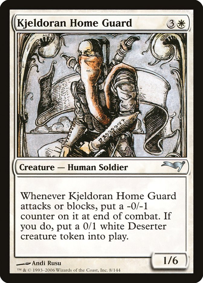 Kjeldoran Home Guard [Coldsnap Theme Decks] | Good Games Morley