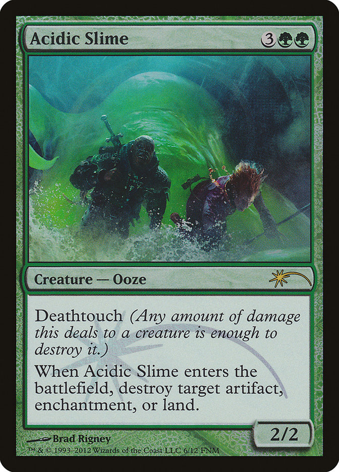 Acidic Slime [Friday Night Magic 2012] | Good Games Morley
