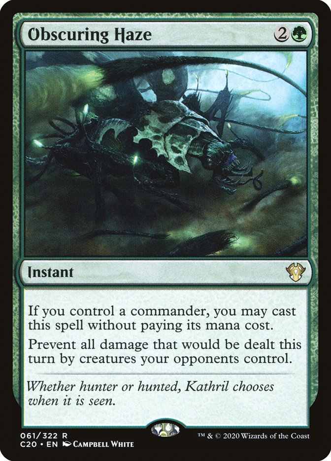 Obscuring Haze [Commander 2020] | Good Games Morley