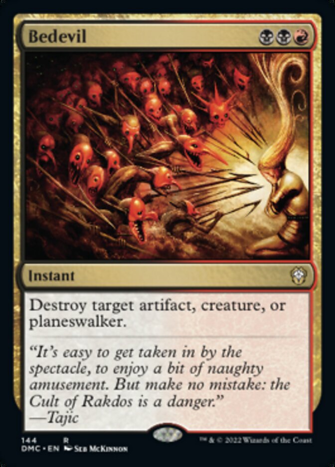 Bedevil [Dominaria United Commander] | Good Games Morley