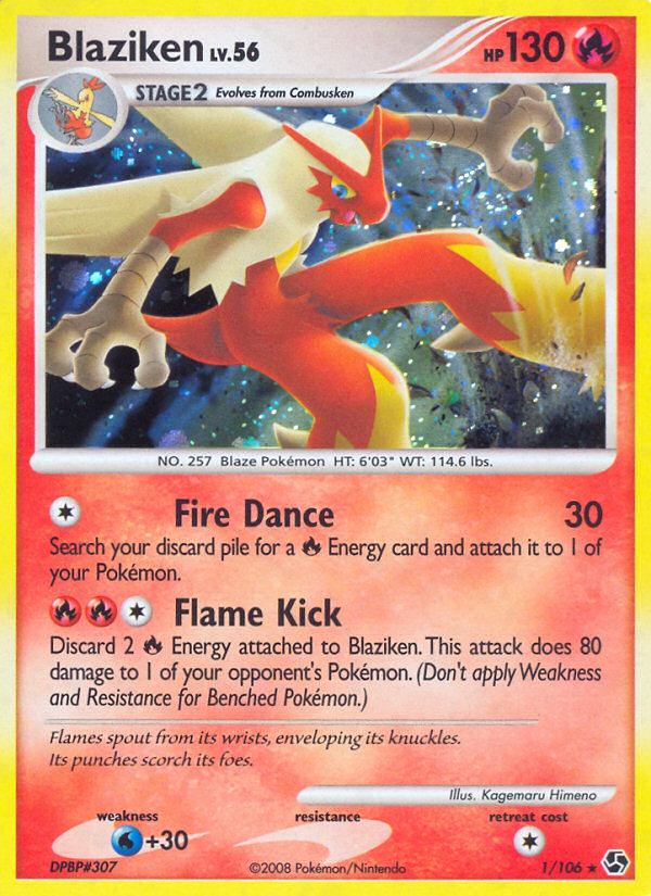 Blaziken (1/106) [Diamond & Pearl: Great Encounters] | Good Games Morley