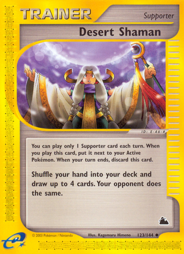 Desert Shaman (123/144) [Skyridge] | Good Games Morley