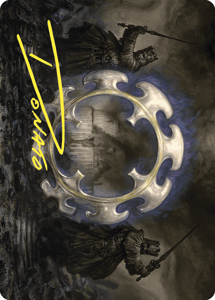 Court of Ardenvale Art Card (Gold-Stamped Signature) [Wilds of Eldraine Art Series] | Good Games Morley