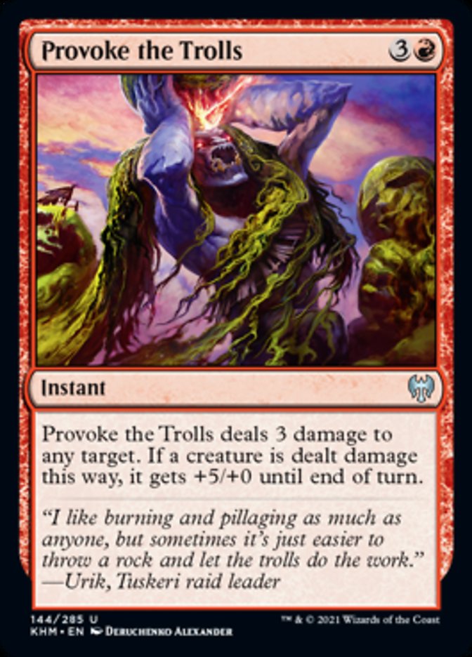 Provoke the Trolls [Kaldheim] | Good Games Morley