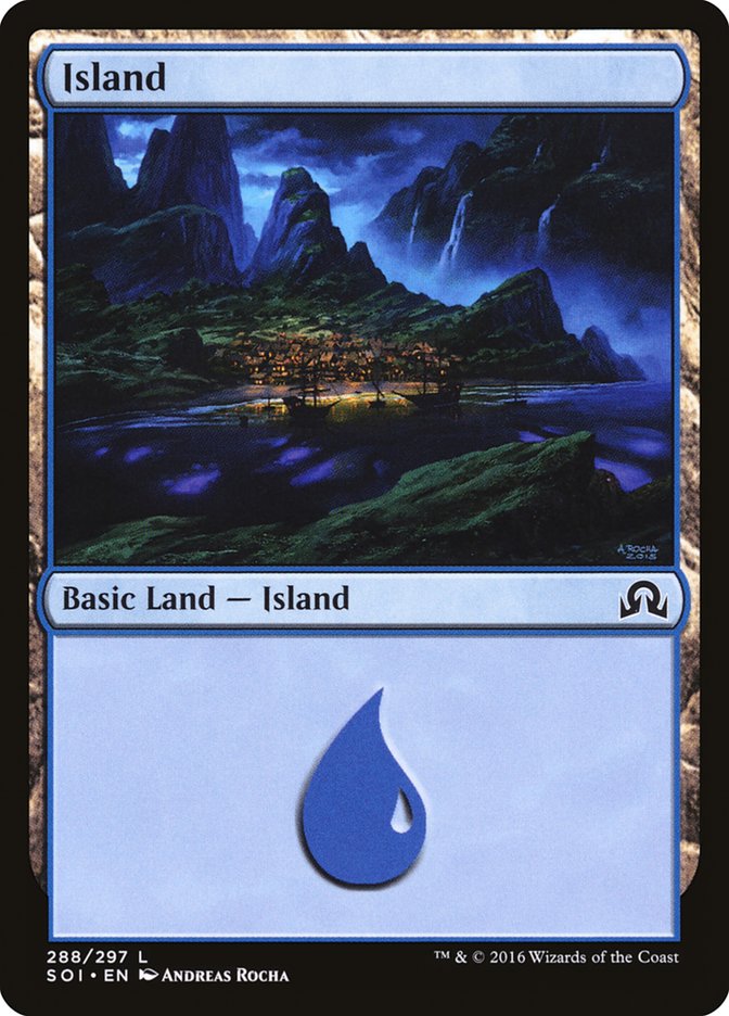Island (288) [Shadows over Innistrad] | Good Games Morley
