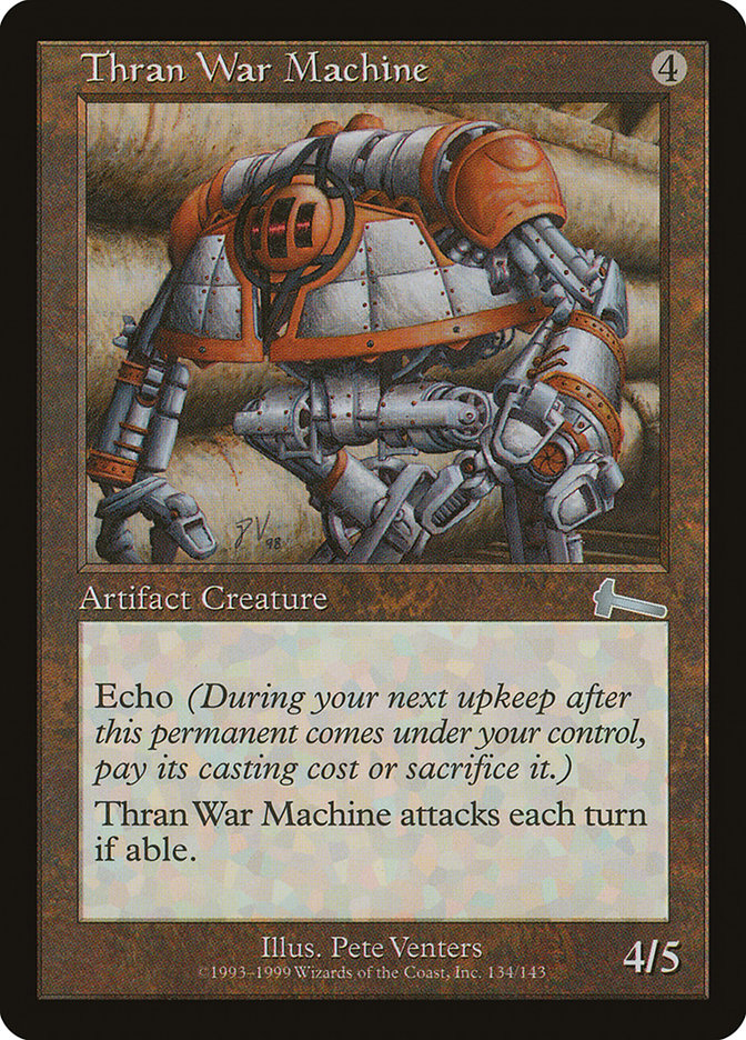 Thran War Machine [Urza's Legacy] | Good Games Morley
