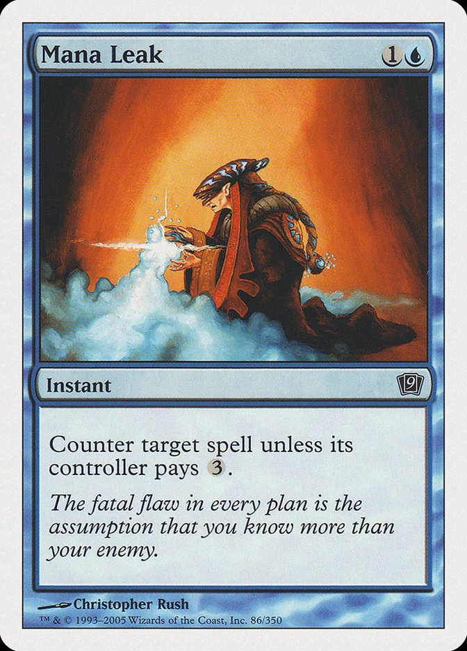 Mana Leak [Ninth Edition] | Good Games Morley