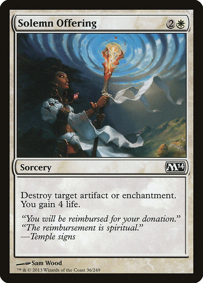Solemn Offering [Magic 2014] | Good Games Morley