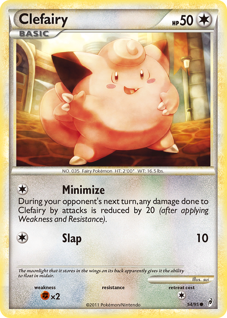 Clefairy (54/95) [HeartGold & SoulSilver: Call of Legends] | Good Games Morley