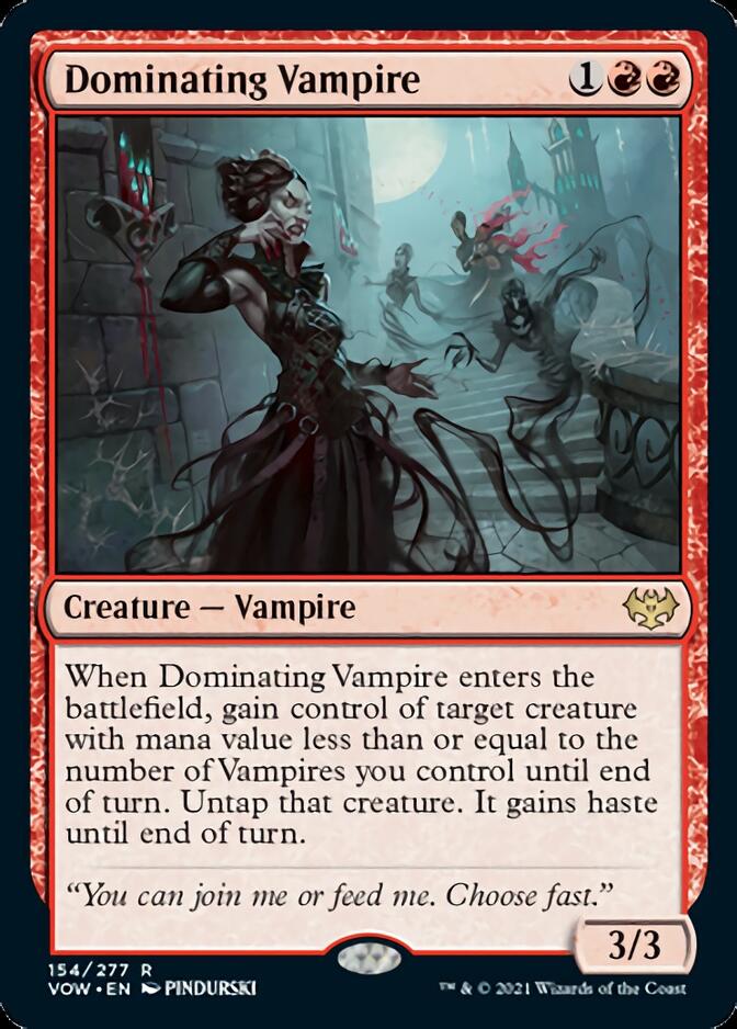 Dominating Vampire [Innistrad: Crimson Vow] | Good Games Morley