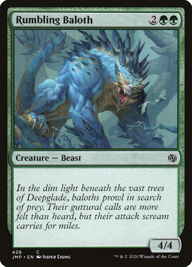 Rumbling Baloth [Jumpstart] | Good Games Morley