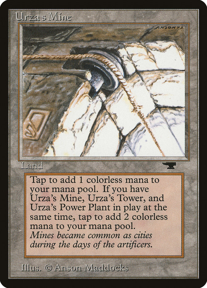 Urza's Mine (Pulley Embedded in Stone) [Antiquities] | Good Games Morley