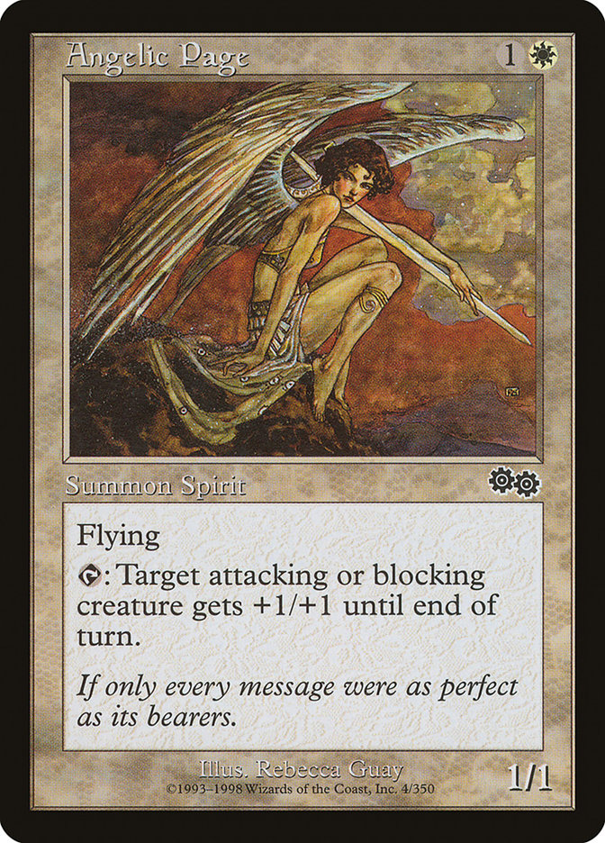 Angelic Page [Urza's Saga] | Good Games Morley