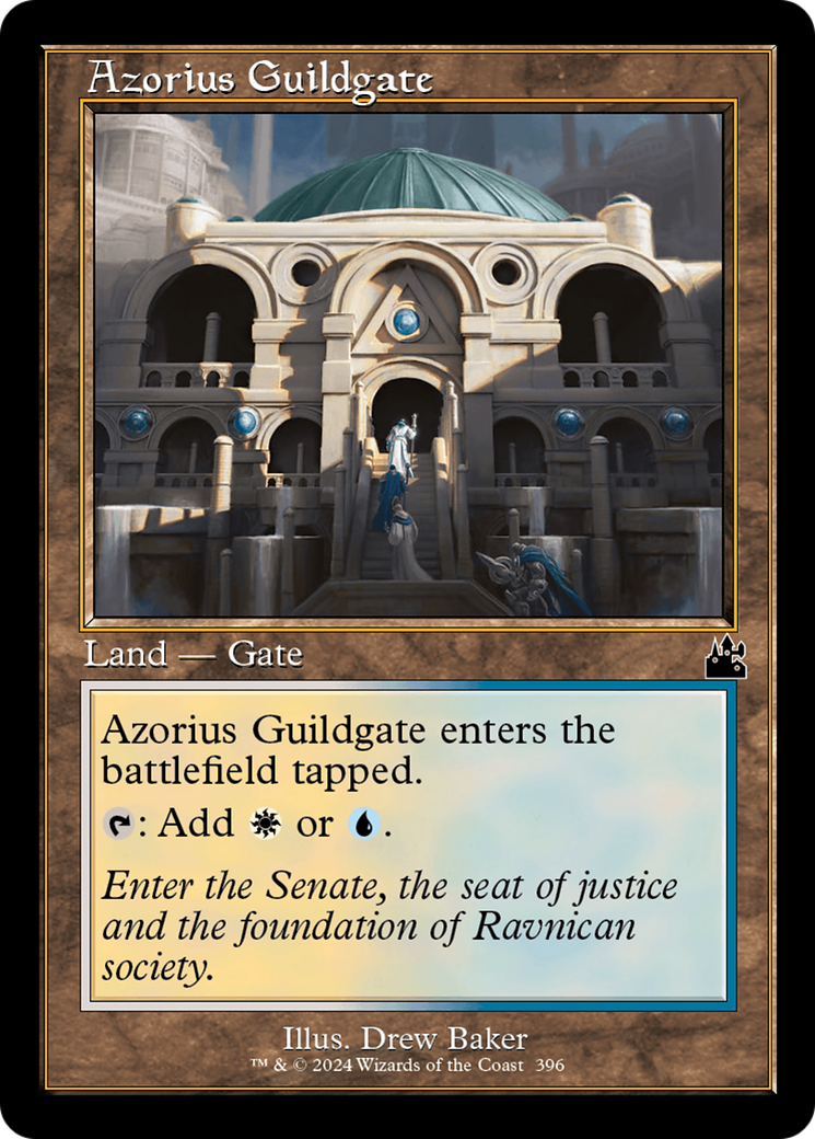 Azorius Guildgate (Retro Frame) [Ravnica Remastered] | Good Games Morley