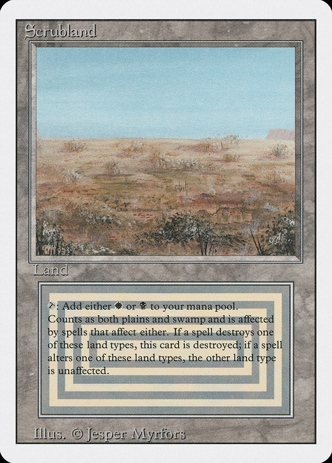 Scrubland [Revised Edition] | Good Games Morley
