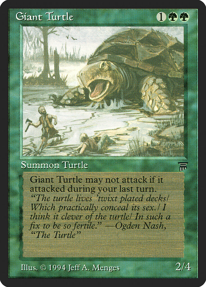 Giant Turtle [Legends] | Good Games Morley