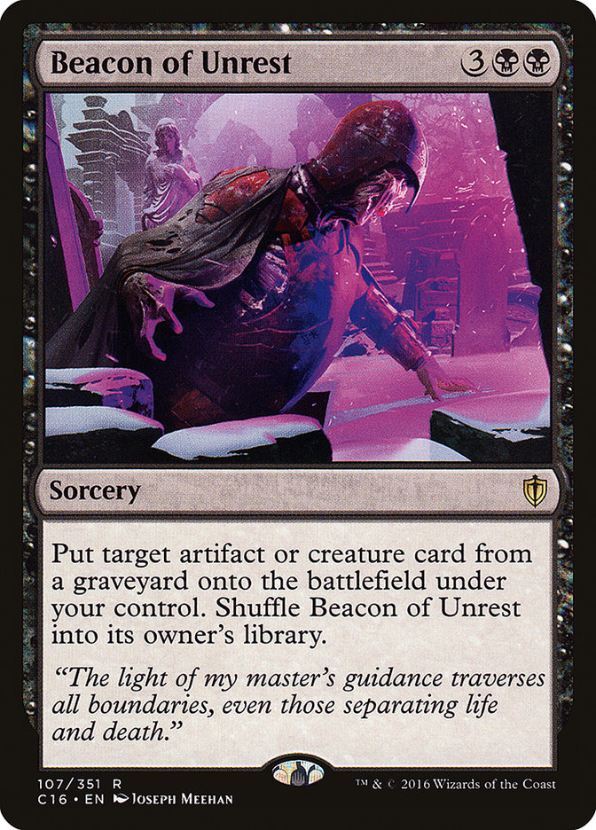 Beacon of Unrest [Commander 2016] | Good Games Morley