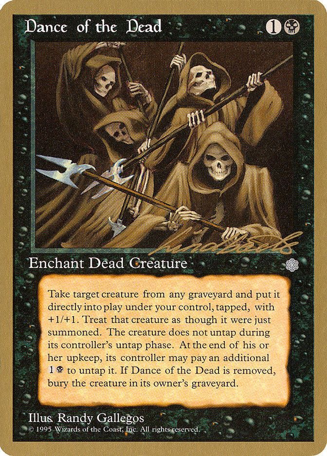 Dance of the Dead (Leon Lindback) [Pro Tour Collector Set] | Good Games Morley